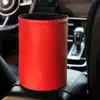 Lixeira para carro 5 L caixa de armazenamento suspensa à prova d'água à prova de vazamento camada dupla couro grande capacidade bolsa de armazenamento para carro