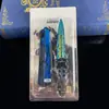 Fuerza Delta Arma de Aleación Hoja Sombra Mariposa Plegable Misericordia Hacha de Batalla Mar Negra Adorno Regalo Juguete para Niños