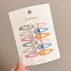 2026 Novos Presilhas de Cabelo para Bebê Coreanas Fofas de Bolinhas BB Clips Coloridos Laterais para Cabelo Solto Presilhas de Cabelo Infantis Acessórios de Cabelo