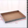 Set de Caja de Control Remoto de Hotel, Bandeja de Doble Compartimento, Dispensador de Pañuelos para Restaurante de Hotel, Caja de Almacenamiento de Lujo Ligero, Consumibles Desechables
