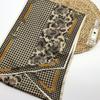 Xinhe Bufanda de Seda Artificial de Otoño e Invierno Cinta Decorativa Rayas Anchas Multicolores Bufanda de Seda para Mujer Bufanda Larga Ensanchada Venta al por Mayor
