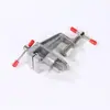 Mini torno de mesa transfronteiriço de liga de alumínio em miniatura pequeno torno alicate de boca plana pequeno torno de mesa doméstico