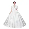 Aliexpress 2026 Europeo y Americano Novia Solo Actuación Falda Grande Esponjosa Vestido de Noche de Banquete Vestuario para Examen de Arte y Actuación en Escenario Suministro