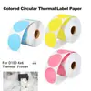 Para papel de etiqueta térmica da impressora D100, papel de etiqueta térmica adesiva