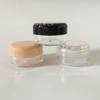 Botella de crema transparente de 20 g, diámetro 44, altura 26, botella de burbujas para mascarilla facial, botella de recarga de maquillaje de PS, caja de crema facial, botella de crema