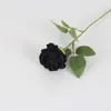 Rosas de Terciopelo Simuladas, Flores Artificiales, Flores para Decoración de Bodas del Día de San Valentín, Cascada de Pared de Rosas al por Mayor