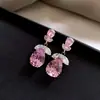 Set de Collar y Pendientes Flor de Diamante Vintage de Segunda Mano Lujo Accesible Cadena Alta para Clavícula Collar Estilo Palacio para Mujer
