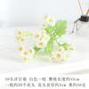 30 cabeça de camomila margarida crisântemo selvagem flor artificial flor de seda decoração de casamento decoração fábrica atacado