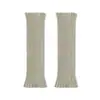 Cubiertas para Calcetines para Otoño e Invierno, Versátiles con Pantalones de Yoga, Calcetines Rectos Adelgazantes con Pie para Mujer, Cubre Piernas, Mangas Tejidas