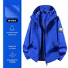 Chaqueta Exterior 3 en 1 para Hombres y Mujeres, Conjunto de Dos Piezas para Otoño e Invierno, Cortavientos, Impermeable, Forro Polar, Chaqueta Cálida para Montañismo