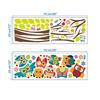 ZY242, suministro transfronterizo, venta al por mayor, nuevas pegatinas de pared con dibujos de búhos, ramas, decoración de pared para habitación de niños, TV, fondo