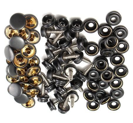 25套螺丝大白扣黑古铜色5