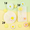 Tamanho Margarida Camomila Aromaterapia Gesso Silicone Molde Flor de Margarida Clipe Saída de Ar Decoração Acessórios Molde