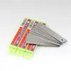 Lâminas de Estilete Jiahe A-100 Lâminas de Estilete Espessadas de 18mm para Uso Industrial Lâminas de Estilete para Papel de Parede 10 Peças/Caixa
