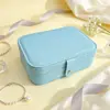 Fábrica de origen ofrece cajas de joyería personalizadas de alta gama con espejos, empaque de caja de regalo de lujo para aretes, pulseras y collares