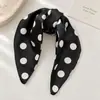 Pinza para el pelo con lazo de lunares, Pinza mediana para coleta, Pinza de tiburón, Pinza de cinta para el pelo para media coleta en la parte trasera de la cabeza