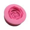 Nueva Promoción molde de silicona de rosa capullo de flor piedra aromática yeso para aromaterapia DIY fabricante de molde epoxi