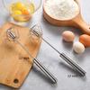 Batidora Manual de Huevos Batidora de Acero Inoxidable Batidora Batidora de Huevos para el Hogar Batidora de Leche Espumador Crema Batida Cafetera