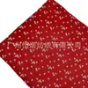 Tecido Crepe de Algodão 100% Classe A com Dupla Camada e Estampa Floral Pequena, Adequado para Roupas de Casa, Pijamas, Gaze de Algodão para Bebê, Tecido de Toalha Absorvente e Babador
