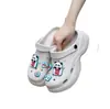 Zuecos de suela gruesa Eva Zapatos de jardín Oso lindo Zapatos cerrados para mujer Transpirables para exteriores Moda Zapatos de playa