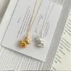 Lindo Collar de Caballo S999 Plata Pura para Mujer, Cadena para Clavícula de Caballo Mecedora de Dibujos Animados, Regalo Zodiacal de Plata Pura de Nicho