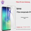 Para Samsung NOTE20 S24Ultra S10 Película UV Película de Vidro Temperado Líquido Película Protetora de Celular