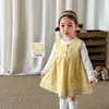 (8.18 Nuevas Llegadas) Vestido para Niña, Nuevo Vestido Chaleco Infantil de Moda Otoñal, Vestido para Bebé Clase A