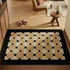 Alfombra de polipropileno transfronteriza, felpudo de entrada de lujo ligero, felpudo doméstico para quitar el polvo, alfombrilla de suelo antideslizante y absorbente de agua