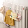 Secador de Ropa para Radiador, Gancho para Ropa, Gancho para Toallas, Barra para Secar Ropa, Toallero, Estante de Almacenamiento Universal, Gancho Antideslizante para Abrigos