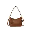 Bolsa de Axila Bolsa Tote Feminina Grande Capacidade Bolsa Transversal 2024 Nova Couro Fosco PU Macio Bolsa de Ombro para Trabalho