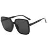 Gafas de sol de tendencia transfronteriza para mujer, gafas de sol cuadradas personalizadas, moda europea y americana, montura grande, gafas de sol de arroz