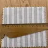 21 algodón 100%R tejido teñido en hilo a rayas pequeño fresco camisa pijama tela fábrica mayoreo