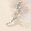 Broche de Terno Tulipa de Pérola de Alta Qualidade Corsage Feminino 2023 Nova Moda Fofa Roupas de Nicho Japonês
