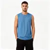 Marca Independiente Verano 2026 Nuevo Chaleco Deportivo de Fitness Casual de Color Sólido Estilo Americano para Hombre Venta al por Mayor