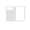 Adecuado para iPhone DUO: Funda de teléfono transparente, carcasa blanda transparente plegable Apple DUO protector de teléfono