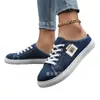 Zapatos de Lona Nuevos para Estudiantes Femeninas Primavera y Otoño 2025, Zapatos Casuales de Fácil Poner, Versátiles, Transpirables, Blancos, Modernos