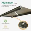 Suministro directo de fábrica de toldos eléctricos de caja completa, marquesinas de lluvia retráctiles, marco automático de aleación de aluminio, tela acrílica, cantidad mínima de pedido de una pieza