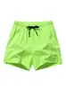 Shorts deportivos casuales de verano finos para hombre, shorts de secado rápido hasta la rodilla, shorts de playa holgados de moda estilo americano