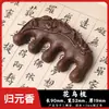 Venta Caliente Al por Mayor Personalizado Antiguo Hecho a Mano Medicina China Polygonum Multiflorum Peine de Masaje Fábrica Fuente Peine de Incienso Natural en Stock
