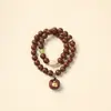 Pulseira de Contas Aromáticas Medicina Chinesa 1.0 Guiyuan + Cabaça Tradicional + Bolsa da Sorte Pulseira Estilo Chinês DIY Transmissão Ao Vivo Atacado