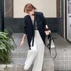 Blazer de Patchwork Casual de Calidad Mejorada, Versátil, Cómodo, Amigable con la Piel, Reductor de Edad, Nuevo para Primavera y Otoño 2025, Moderno