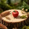 Paisaje en Miniatura 3D Fruta Arándano Mangostán Juguete de Comida Creativo Colgante Llavero Lindo Accesorios para Joyería DIY