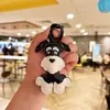 Novo Pingente de Couro de Cachorro Schnall Desenho Animado Pingente de Bolsa de Carro Moda Pingente Pequeno Requintado Chaveiro Atacado