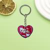 Llavero creativo de la serie Hello Kitty de AliExpress. Pequeño regalo. Llavero de coche de moda.