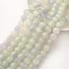 2024 Nuevas Cuentas de Cristal Imitación Jade Planas Calcedonia Sueltas Accesorios para Joyería de Collar Pulsera Hechos a Mano DIY
