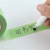 Fita de papel de baixa aderência, fita crepe de baixa aderência, verde decorativo, amarelo alargado, baixa aderência, papel codificado por cores