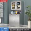 Casillero de Acero Inoxidable 304 Hospital Quirófano con Cajón Almacenamiento Gabinete para Instrumentos de Piso Multicapa Casillero Medicina Occidental