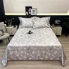 Conjunto de Tapetes Refrescantes de Seda de Gelo para o Verão, Tapete Macio, Tapete de Ar Condicionado, Lençol de Cama Doméstico, Lavável à Máquina, Tapete de Presente, Comércio Atacadista do Fabricante