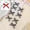 Pronta entrega Suéter malha 6mm amarrado à mão diy embalagem de caixa de presente gravata borboleta acessórios de vestuário gravata borboleta pequena atacado