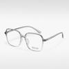 Gafas de moda M3837 con montura grande TR, montura moderna para miopía con luz azul, montura para gafas lisas para mujer, estilo Little Red Book.